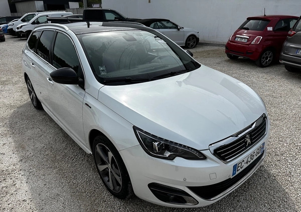 Peugeot 308 cena 27900 przebieg: 103000, rok produkcji 2016 z Góra małe 326